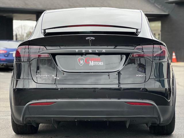 used 2017 Tesla Model X car, priced at $29,995