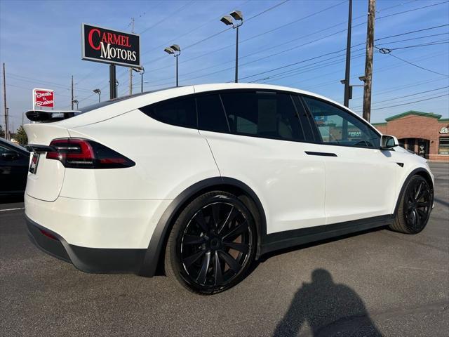 used 2022 Tesla Model X car, priced at $58,995