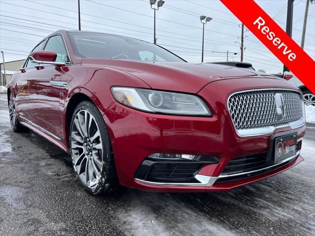 used 2017 Lincoln Continental car, priced at $21,995