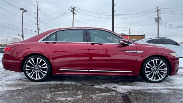 used 2017 Lincoln Continental car, priced at $21,995