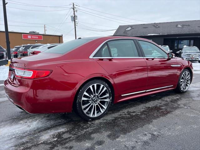 used 2017 Lincoln Continental car, priced at $21,995