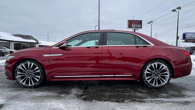 used 2017 Lincoln Continental car, priced at $21,995