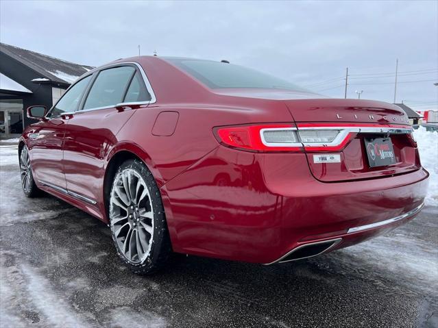 used 2017 Lincoln Continental car, priced at $21,995