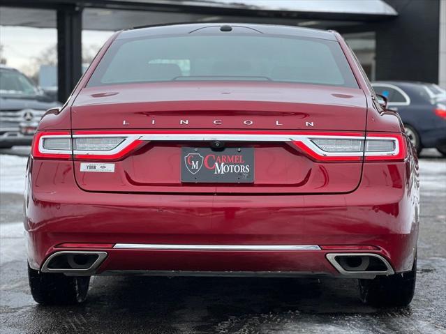 used 2017 Lincoln Continental car, priced at $21,995