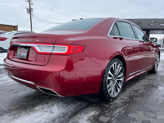 used 2017 Lincoln Continental car, priced at $21,995