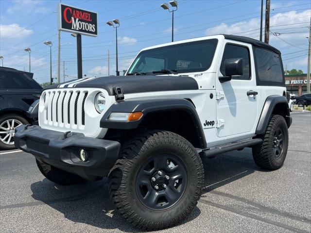 used 2023 Jeep Wrangler car, priced at $29,495