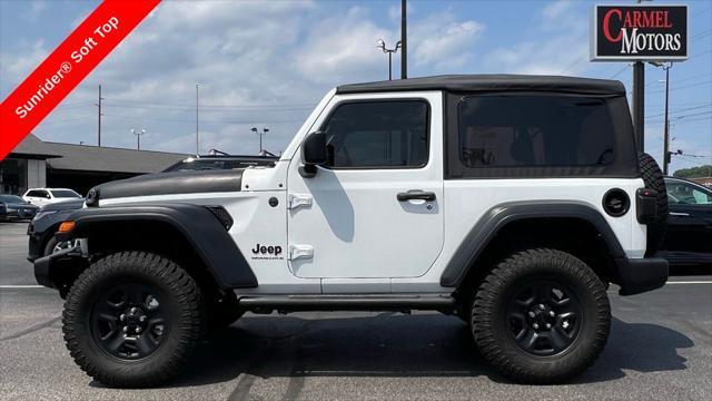 used 2023 Jeep Wrangler car, priced at $29,495