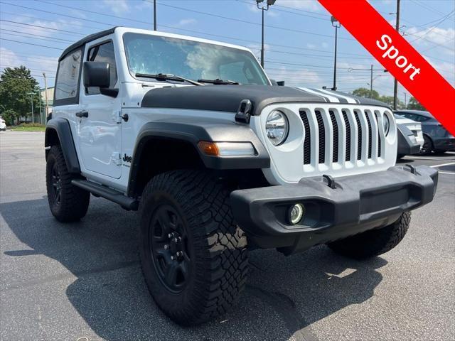 used 2023 Jeep Wrangler car, priced at $29,495