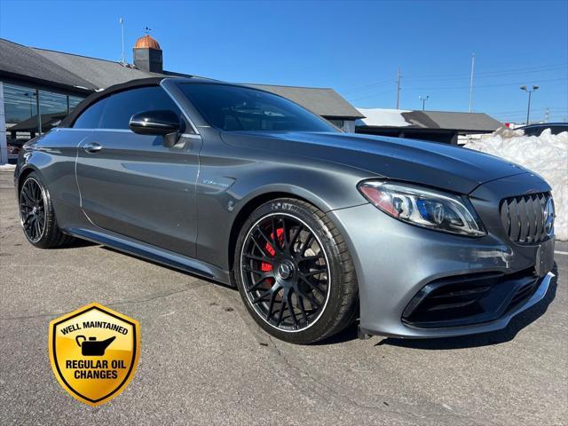 used 2019 Mercedes-Benz AMG C 63 car, priced at $48,995