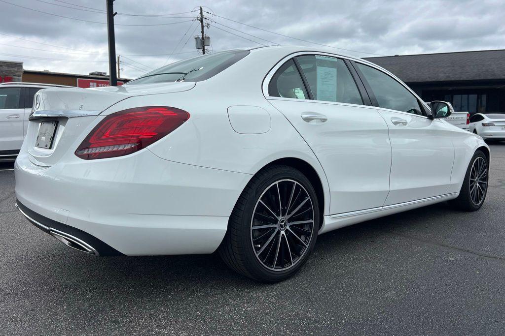 used 2021 Mercedes-Benz C-Class car, priced at $22,995