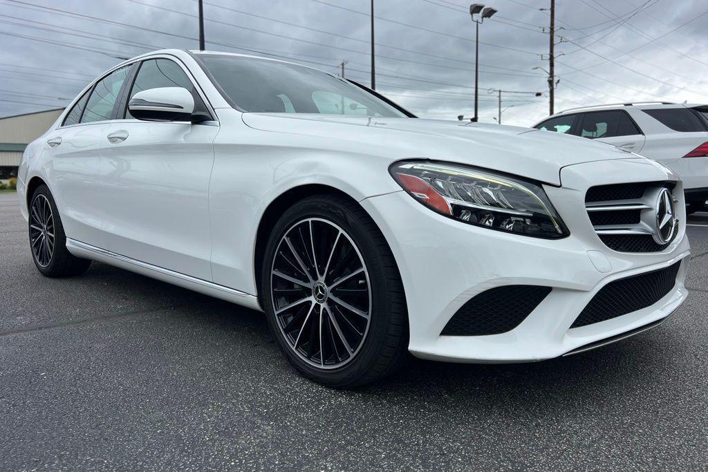 used 2021 Mercedes-Benz C-Class car, priced at $22,995