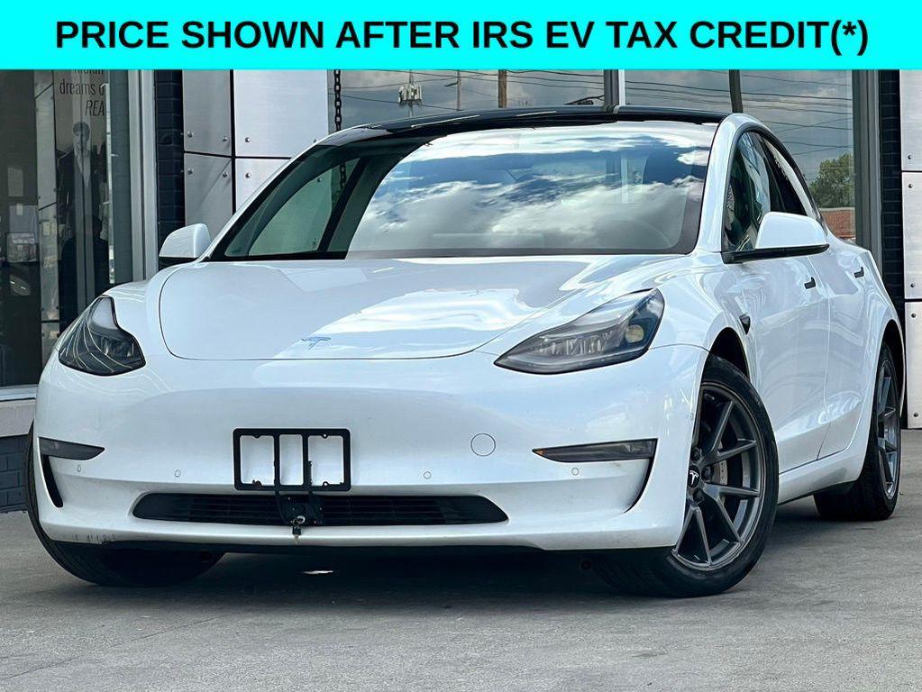 used 2021 Tesla Model 3 car, priced at $20,500
