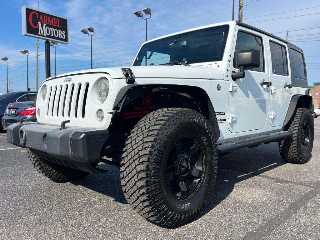 used 2018 Jeep Wrangler JK Unlimited car, priced at $17,700