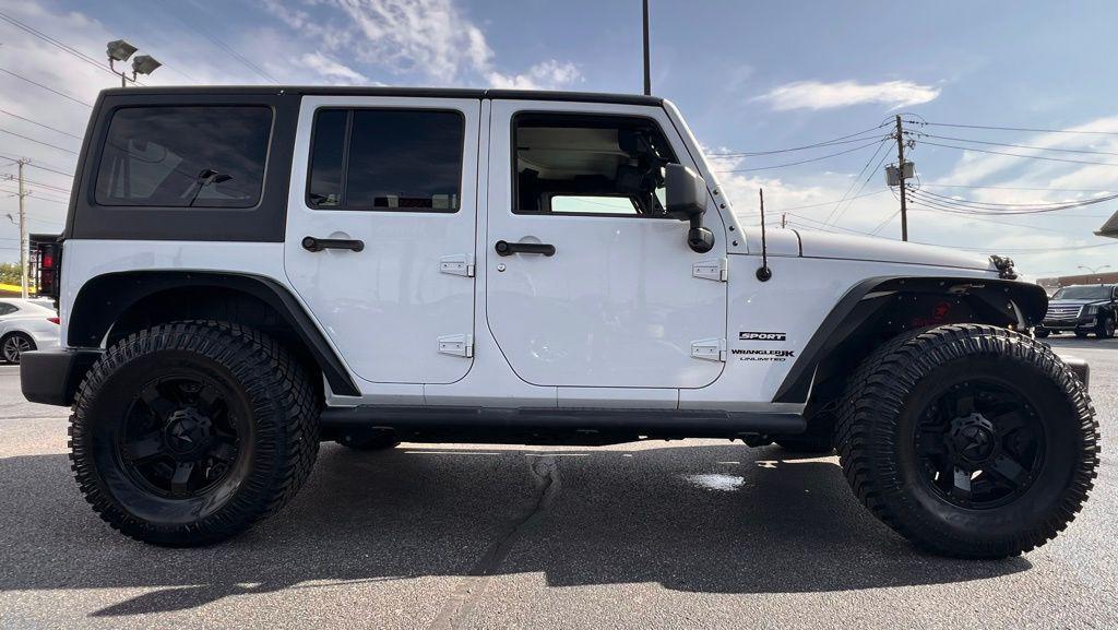 used 2018 Jeep Wrangler JK Unlimited car, priced at $17,700