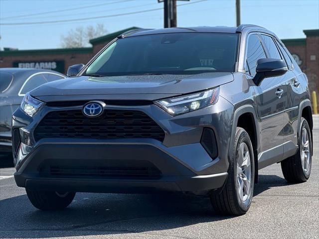 used 2022 Toyota RAV4 Hybrid car, priced at $34,000