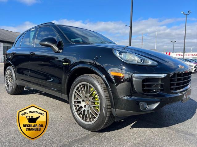 used 2017 Porsche Cayenne E-Hybrid car, priced at $25,994