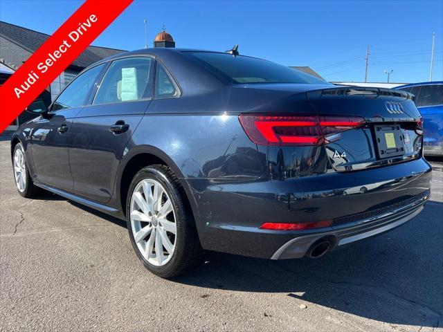 used 2018 Audi A4 car, priced at $18,495