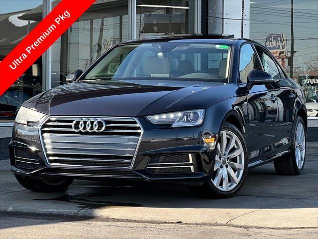 used 2018 Audi A4 car, priced at $18,495