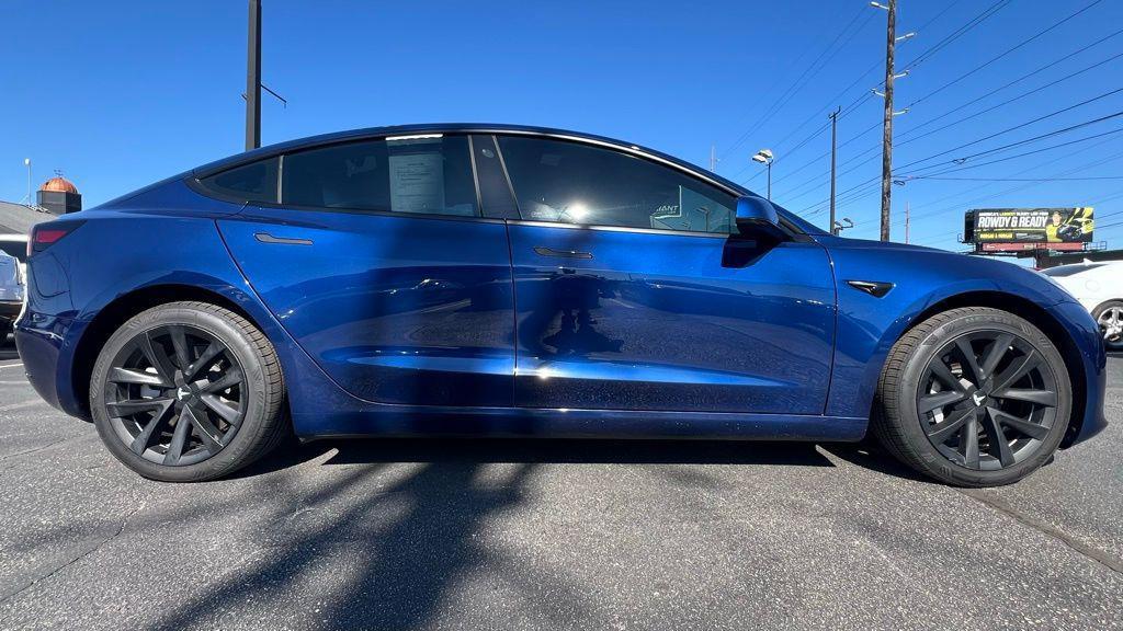 used 2022 Tesla Model 3 car, priced at $21,000
