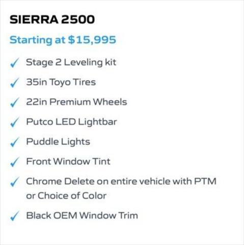used 2022 GMC Sierra 2500 car, priced at $68,000