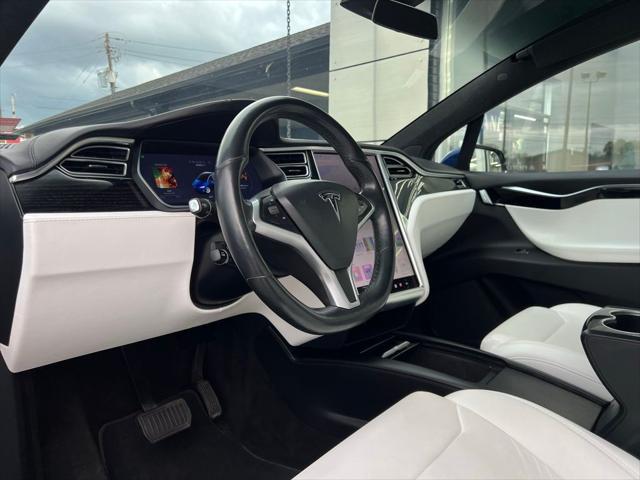 used 2017 Tesla Model X car, priced at $28,995