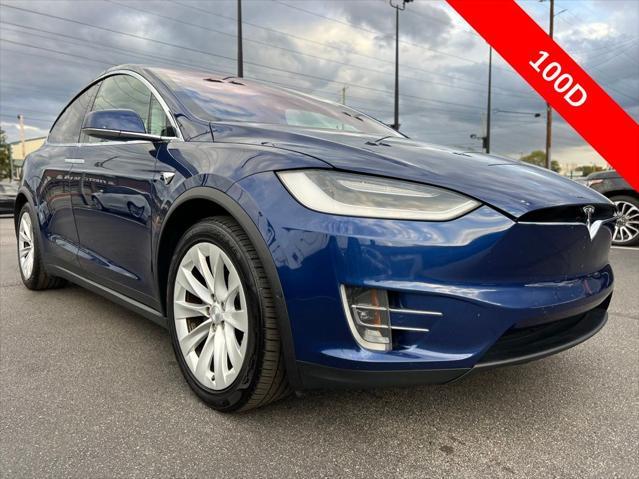 used 2017 Tesla Model X car, priced at $28,995