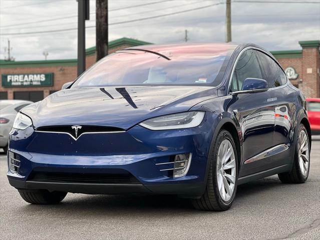 used 2017 Tesla Model X car, priced at $28,995