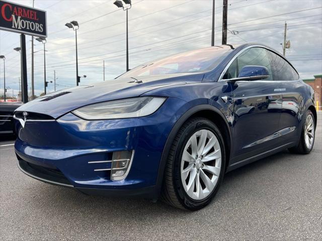 used 2017 Tesla Model X car, priced at $28,995