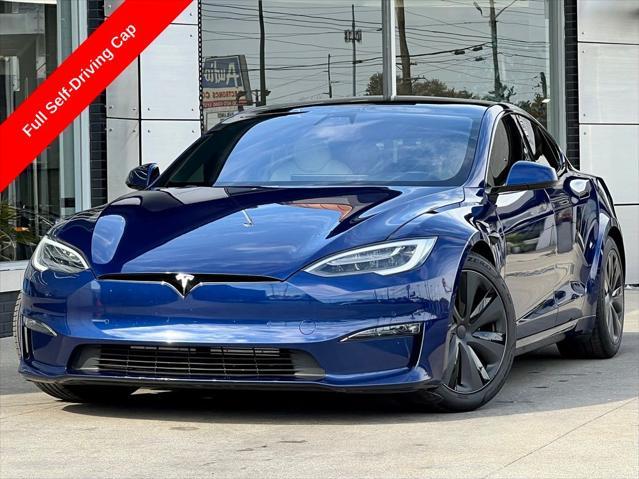 used 2022 Tesla Model S car, priced at $43,995