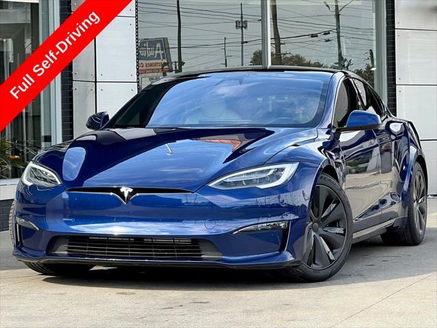 used 2022 Tesla Model S car, priced at $47,995