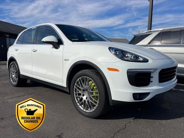 used 2017 Porsche Cayenne E-Hybrid car, priced at $20,995