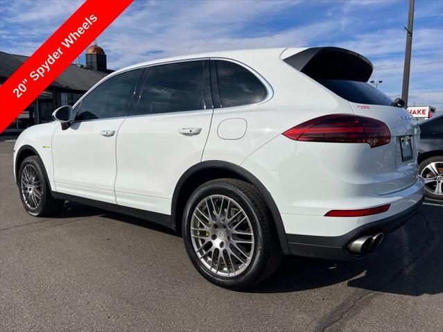 used 2017 Porsche Cayenne E-Hybrid car, priced at $20,995