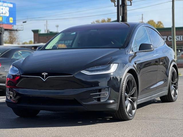 used 2017 Tesla Model X car, priced at $31,995