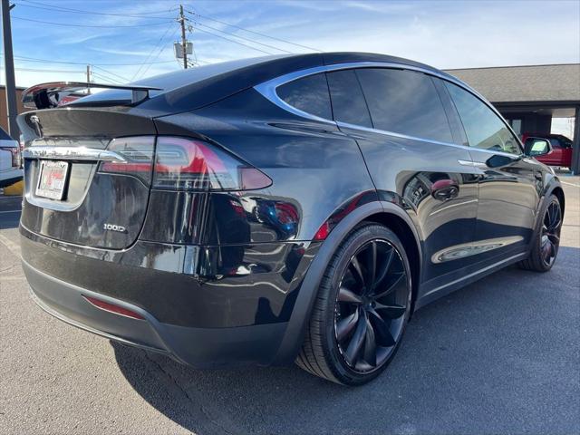 used 2017 Tesla Model X car, priced at $31,995