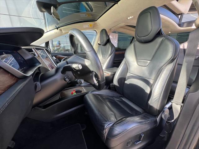 used 2017 Tesla Model X car, priced at $31,995