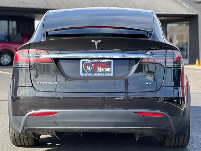 used 2017 Tesla Model X car, priced at $31,995