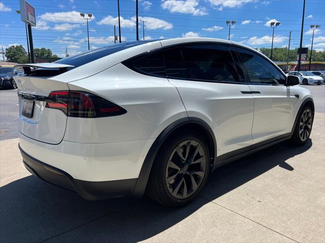 used 2022 Tesla Model X car, priced at $65,495