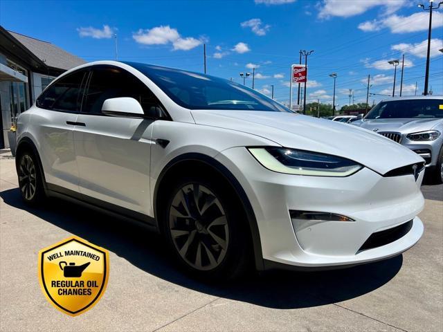 used 2022 Tesla Model X car, priced at $65,495