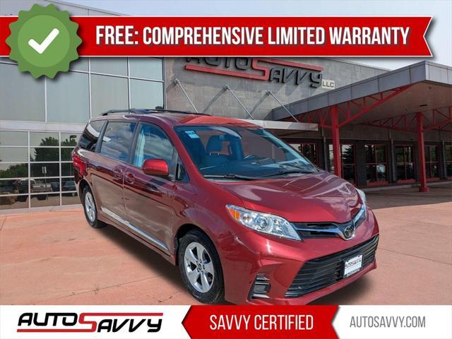 used 2018 Toyota Sienna car, priced at $22,000