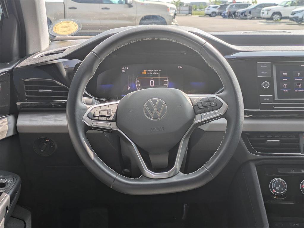 used 2023 Volkswagen Taos car, priced at $19,500