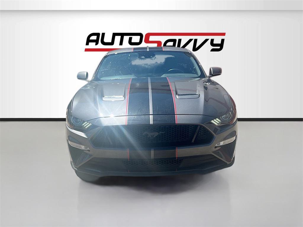 used 2021 Ford Mustang car, priced at $27,000