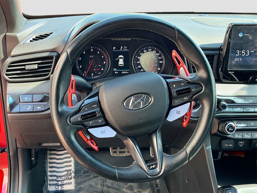 used 2021 Hyundai Veloster N car, priced at $20,000