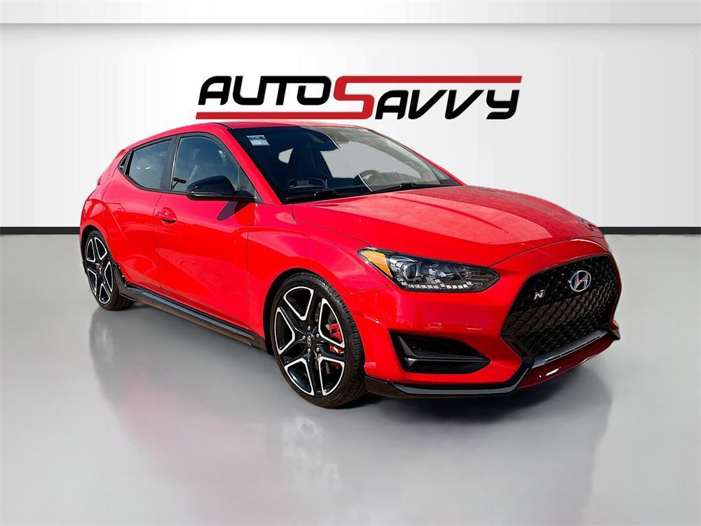 used 2021 Hyundai Veloster N car, priced at $20,000