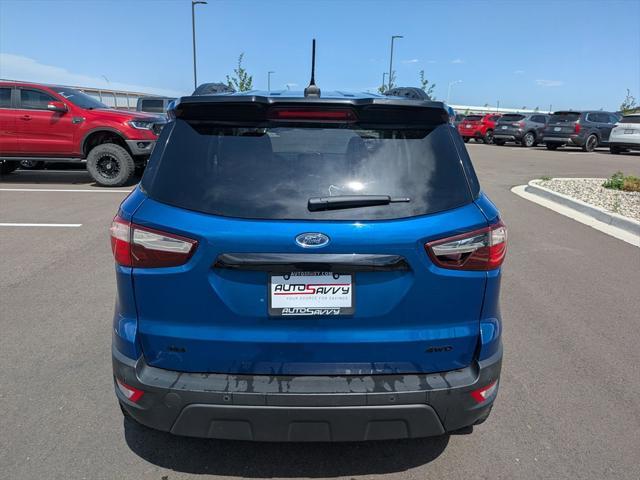 used 2021 Ford EcoSport car, priced at $16,600