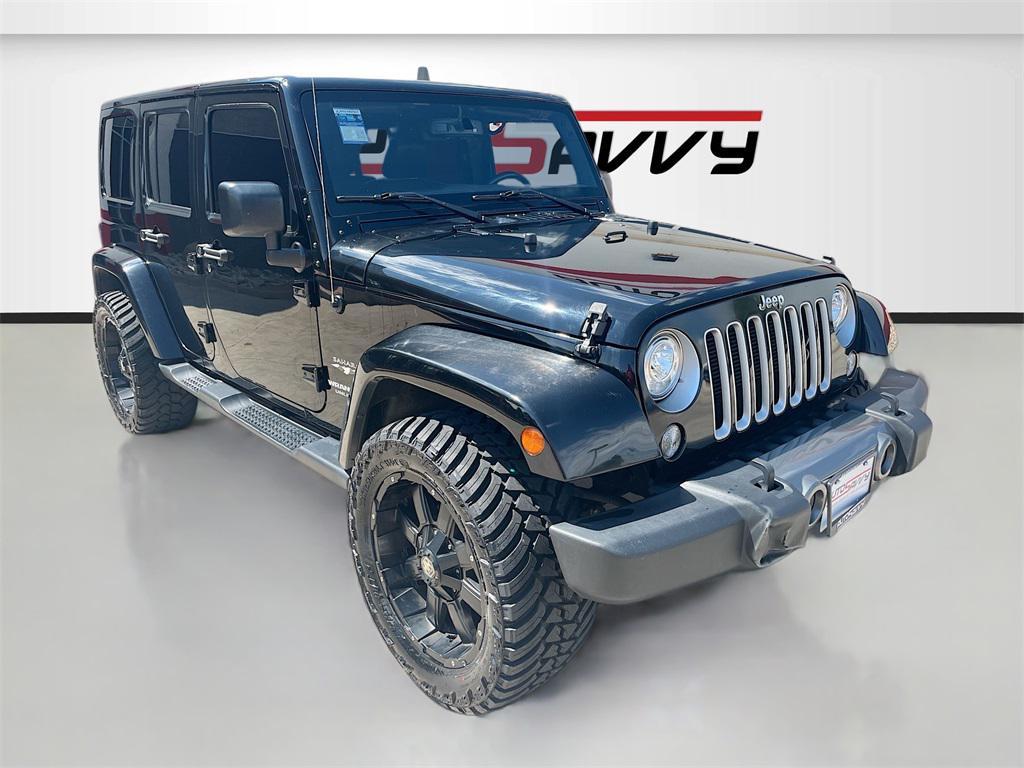 used 2017 Jeep Wrangler Unlimited car, priced at $17,200