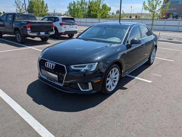 used 2019 Audi A4 car, priced at $20,000