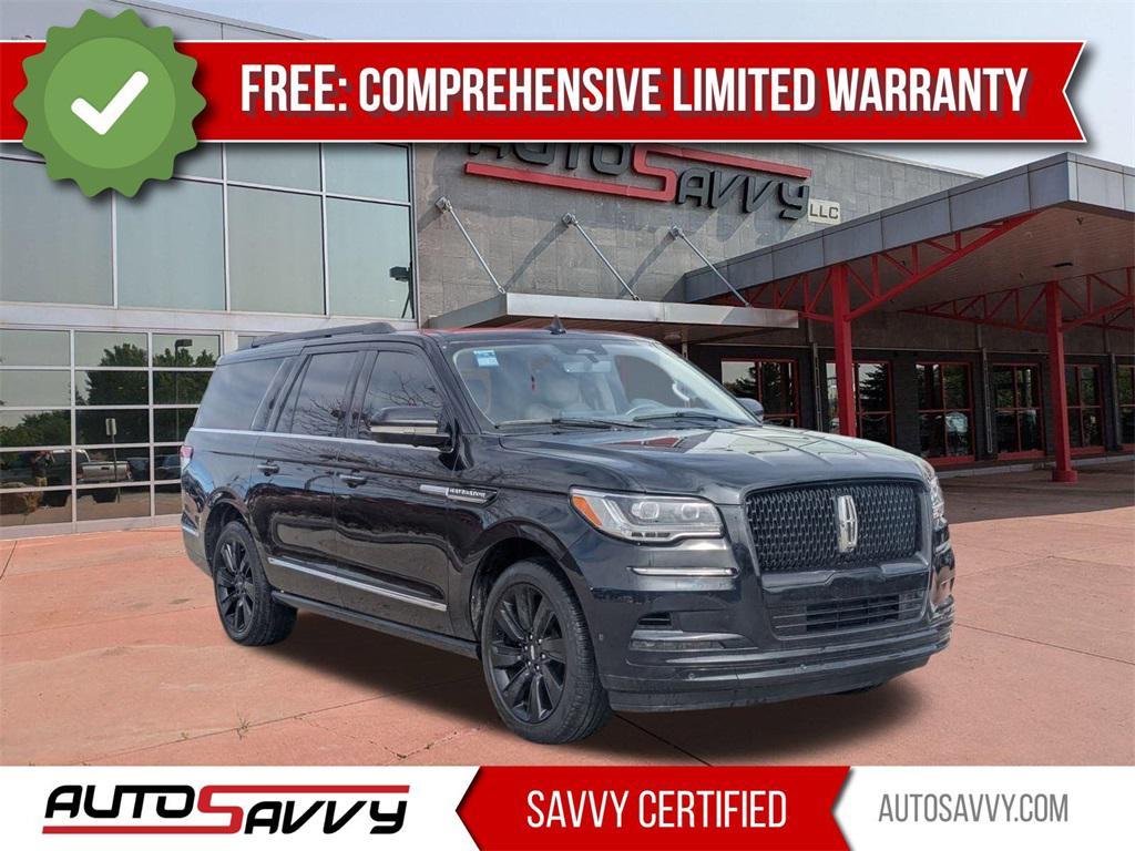used 2022 Lincoln Navigator car, priced at $49,000