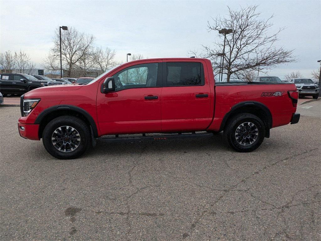 used 2023 Nissan Titan car, priced at $35,400