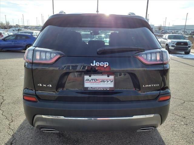 used 2022 Jeep Cherokee car, priced at $25,000