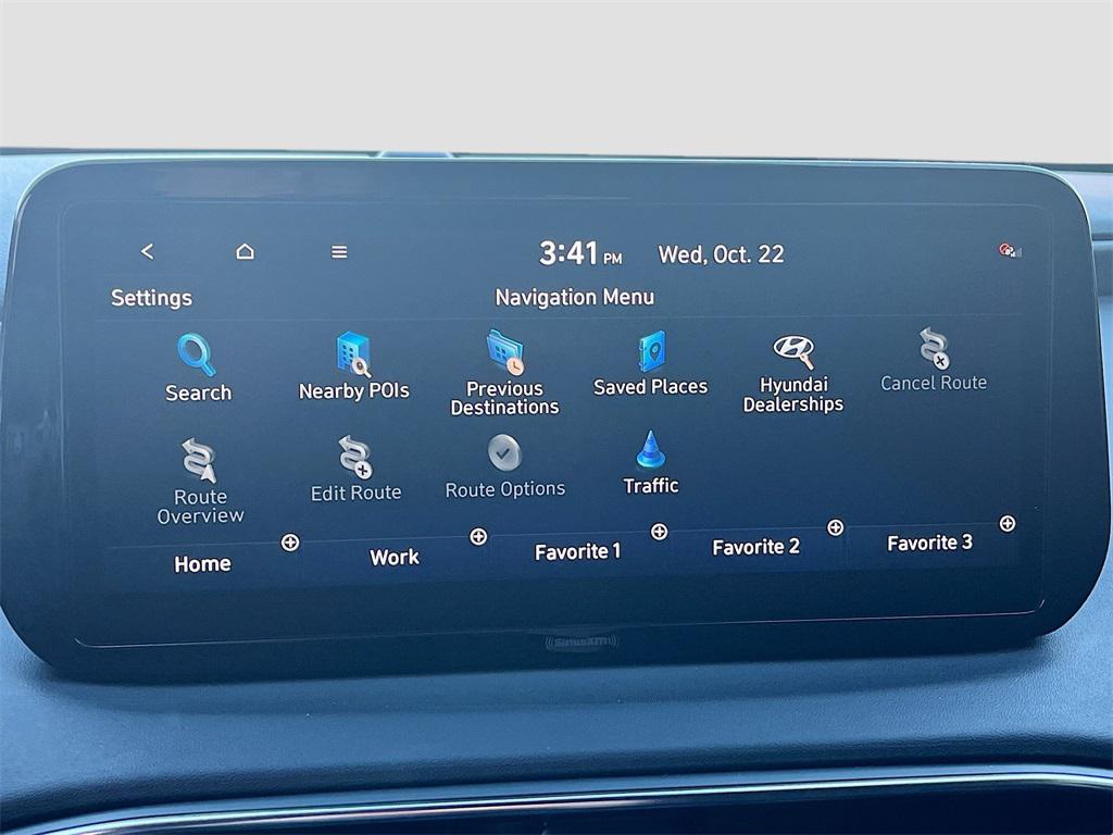 used 2023 Hyundai Santa Fe car, priced at $22,500